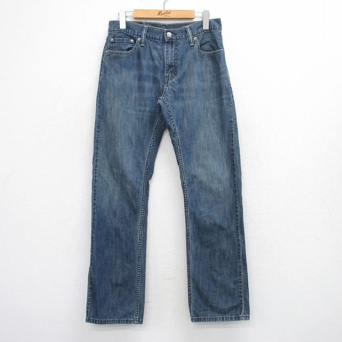 【中古】古着 リーバイス Levis 514 デニム ジーンズ メンズ 紺 ネイビー コットン ヒゲ アメカジ ストリート カジュアル きれいめ ヴィンテージ レトロ【spe】 26mar31