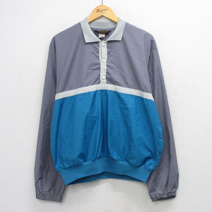 樂天商城 - 【中古】古着 エディーバウアー 長袖 ジャケット メンズ 90年代 90s USA製 グレー他 26apr01