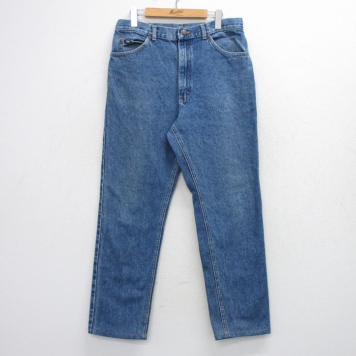 【中古】古着 リー Lee ジーンズ メンズ コットン 紺 デニム 2...(4.0)