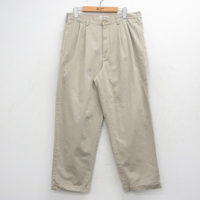 Rakuten - 【中古】古着 オールドネイビー OLD NAVY パンツ メンズ コットン ベージュ 26apr27