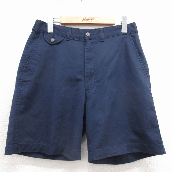 Bottoms - 【中古】古着 タウンクラフト ショート パンツ ショーツ メンズ 90年代 90s 紺 26apr27