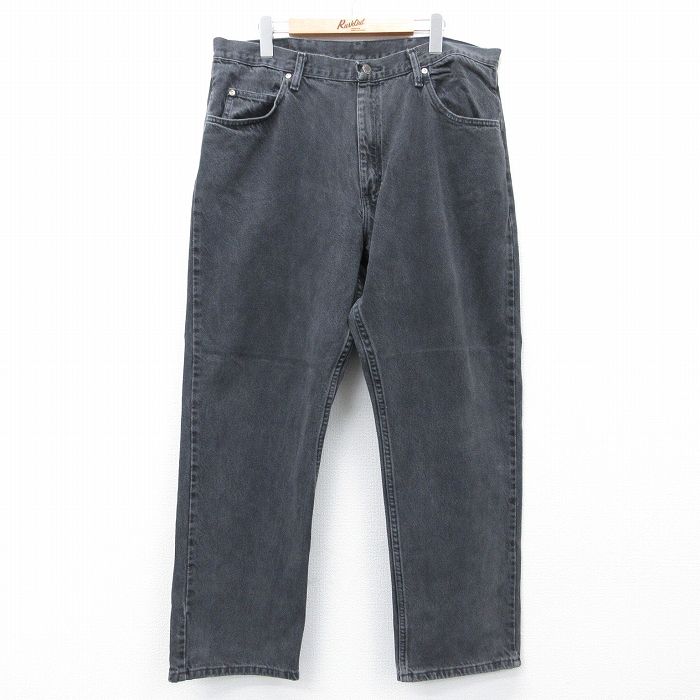 Rakuten - 【中古】古着 ラングラー ジーンズ メンズ コットン 黒 デニム 26apr28