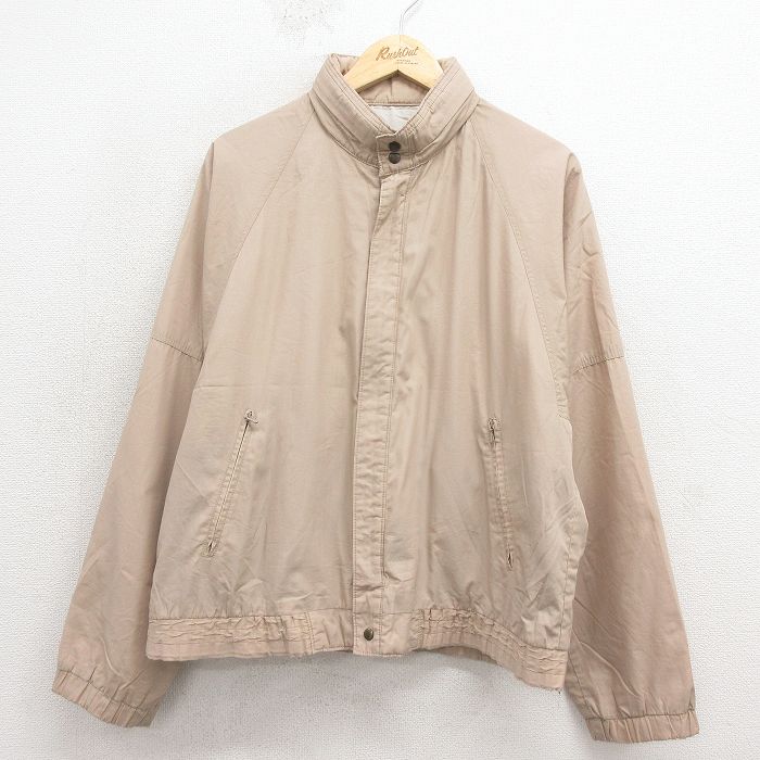 Jacket - 【中古】古着 ロンドンフォグ 長袖 ジャケット メンズ 80年代 80s ラグラン ベージュ 26may01