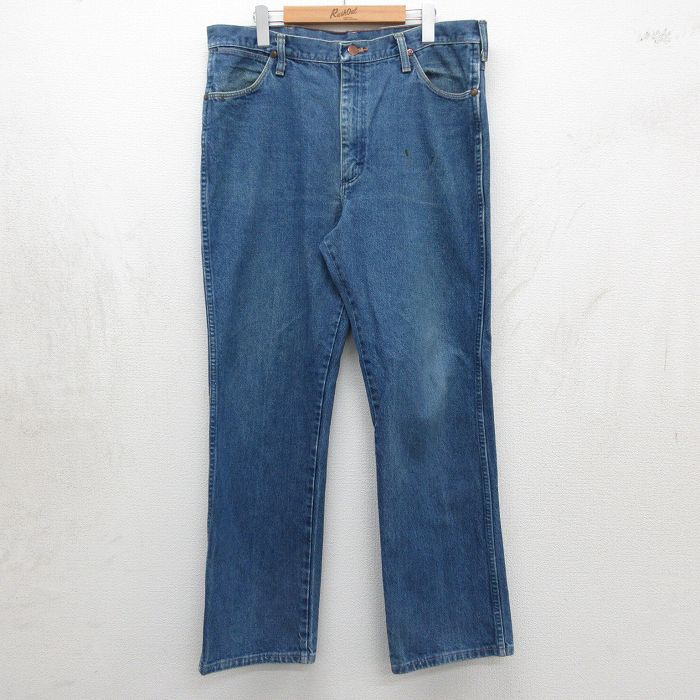 乐天商城 - 【中古】古着 ラングラー ジーンズ メンズ 90年代 90s コットン USA製 紺 デニム【spe】 26may09