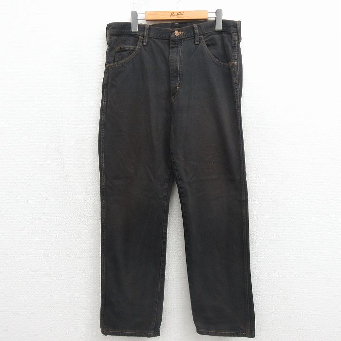 Rakuten - 【中古】古着 ラスラー ジーンズ メンズ コットン ブラウン 26may14