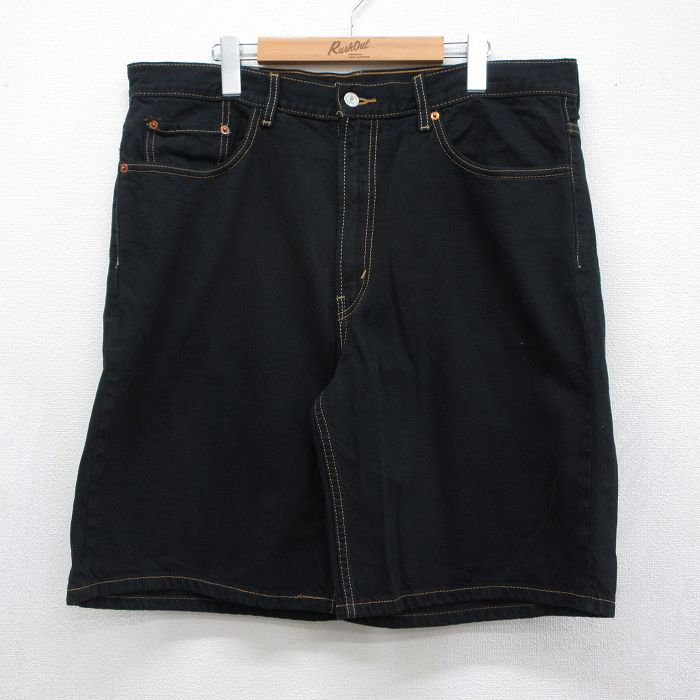 Levi's 550 リーバイス　ハーフパンツ　ブラック　OVY levi's 550 ハーフパンツ ovy ブラック バギーショーツ 楽天市場