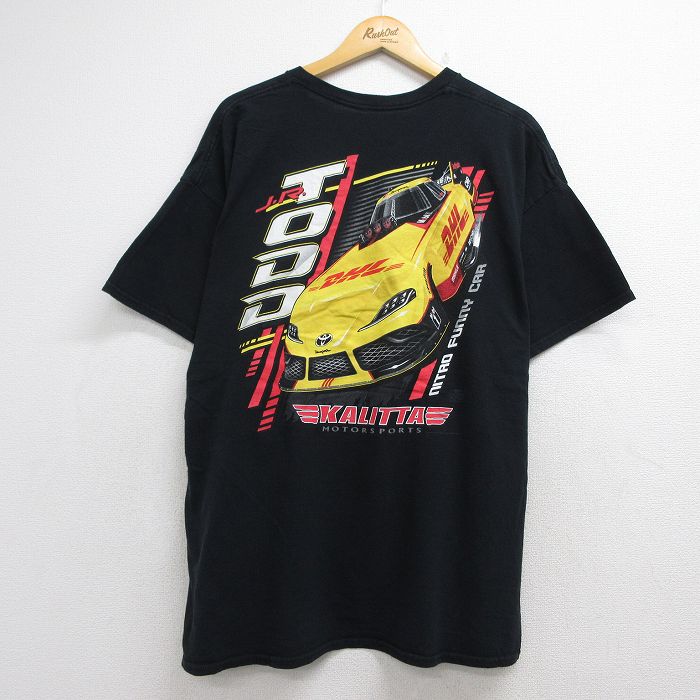 【中古】古着 スープラ 半袖Tシャツ メンズ ブラック XLサイズ アメカジ ストリート カジュアル きれいめ ヴィンテージ レトロ オールド