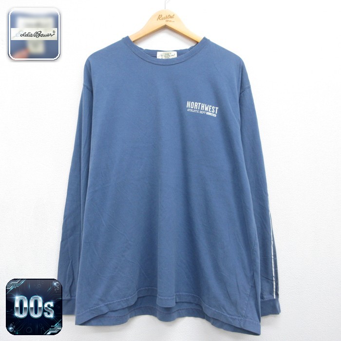 楽天市場】tシャツ 長袖（ブランドエディーバウアー）（メンズ