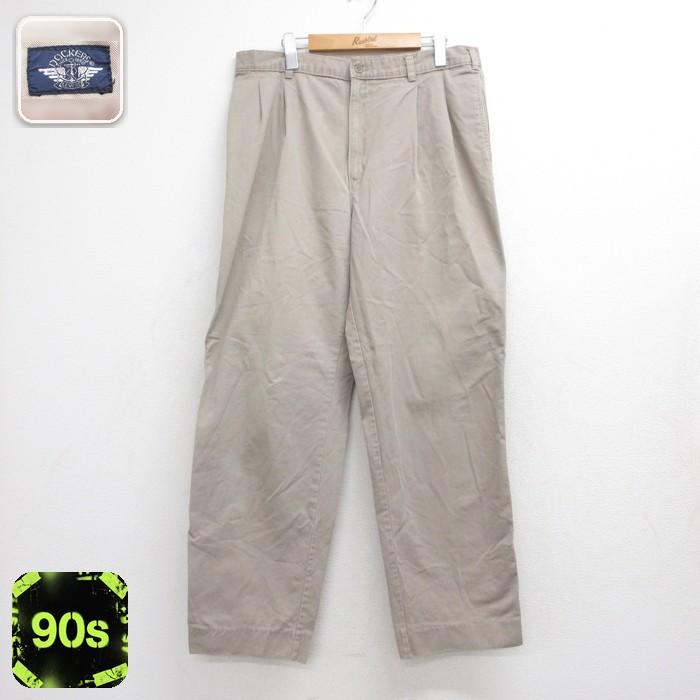 楽天市場】dockers チノパン（カラーブラウン）（メンズファッション