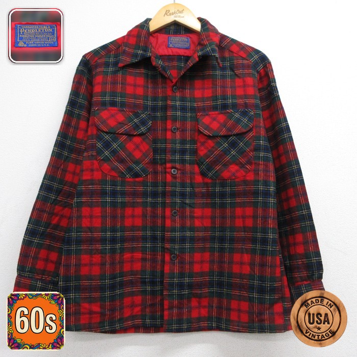 希少 Pendleton ヴィンテージ サスペンダー タータンチェック 楽天市場】pendleton タータンチェック（トップス｜メンズファッション