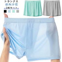 メンズ トランクス アンダーウェア 3枚セット 接触冷感 冷感 接触冷感 夏用 ひんやり 通気 速乾 ストレッチ ボクサーパンツ 下着 インナー 大きいサイズ ...