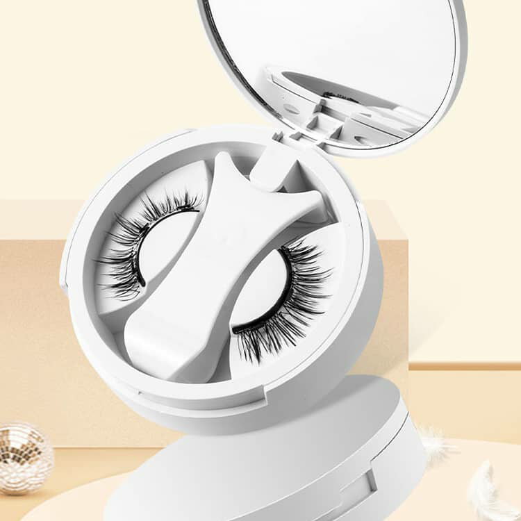 マグネット式つけまつげ まつげ 3D 再利用 接着剤不要 ナチュラル つけま まつエク...