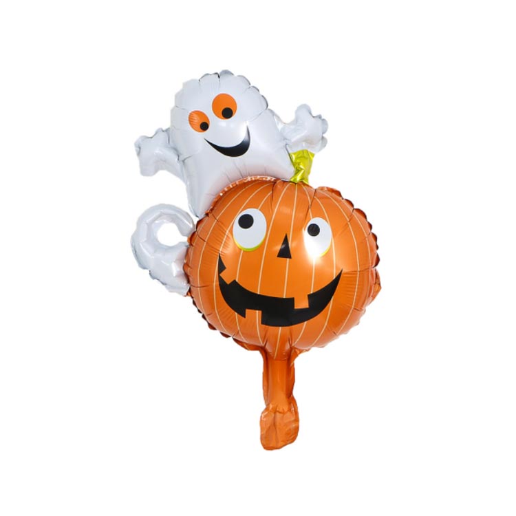 ハロウィン アルミバルーン 5個セット 風船 Halloween ハロウィン飾り 飾り付け 装飾 カボチャ 幽霊 蜘蛛 コウモリ パーティー デコレーション 店舗 オーナメント 送料無料