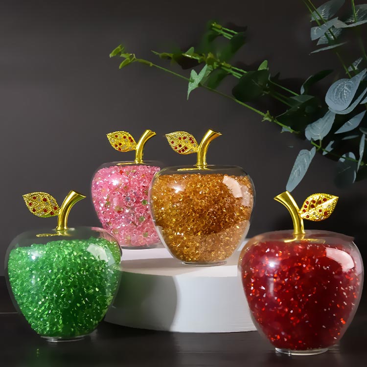 幸せを招く りんご 風水グッズ 開運 インテリア 雑貨 林檎 幸運 置物 クリスマス 金運 インテリア 贈り物 プレゼント 玄関 リビング 装飾品 送料無料