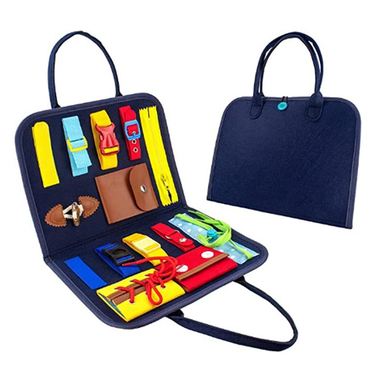 お着替えの練習に おもちゃ 1歳 ビジーボード 知育玩具 指先 生活習慣おもちゃ 動かす 靴紐結び 五感 ボタン 知育玩具 学習 幼児 教育 プレゼント 2歳 3歳 動かす 複数選択 子ども モンテッソーリ 2