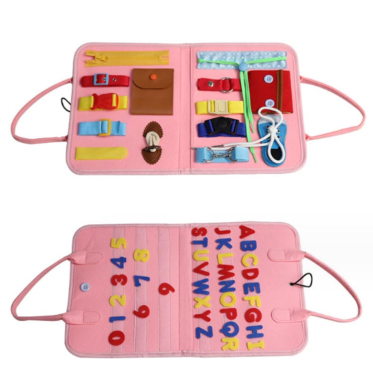 お着替えの練習に おもちゃ 1歳 ビジーボード 知育玩具 指先 生活習慣おもちゃ 動かす 靴紐結び 五感 ボタン 知育玩具 学習 幼児 教育 プレゼント 2歳 3歳 動かす 複数選択 子ども モンテッソーリ 3