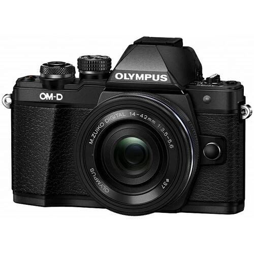 乐天商城 - 【中古】OLYMPUS ミラーレス一眼 OM-D E-M10 MarkII 14-42mm EZレンズキット ブラック