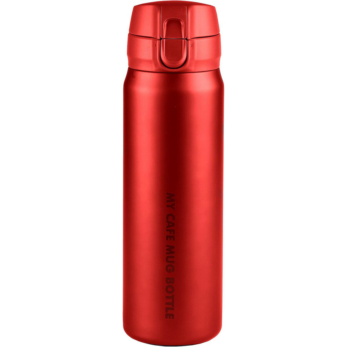 Rakuten - パール金属 水筒 500ml スリムタイプ マグボトル ワンタッチ マットレッド HB-4783