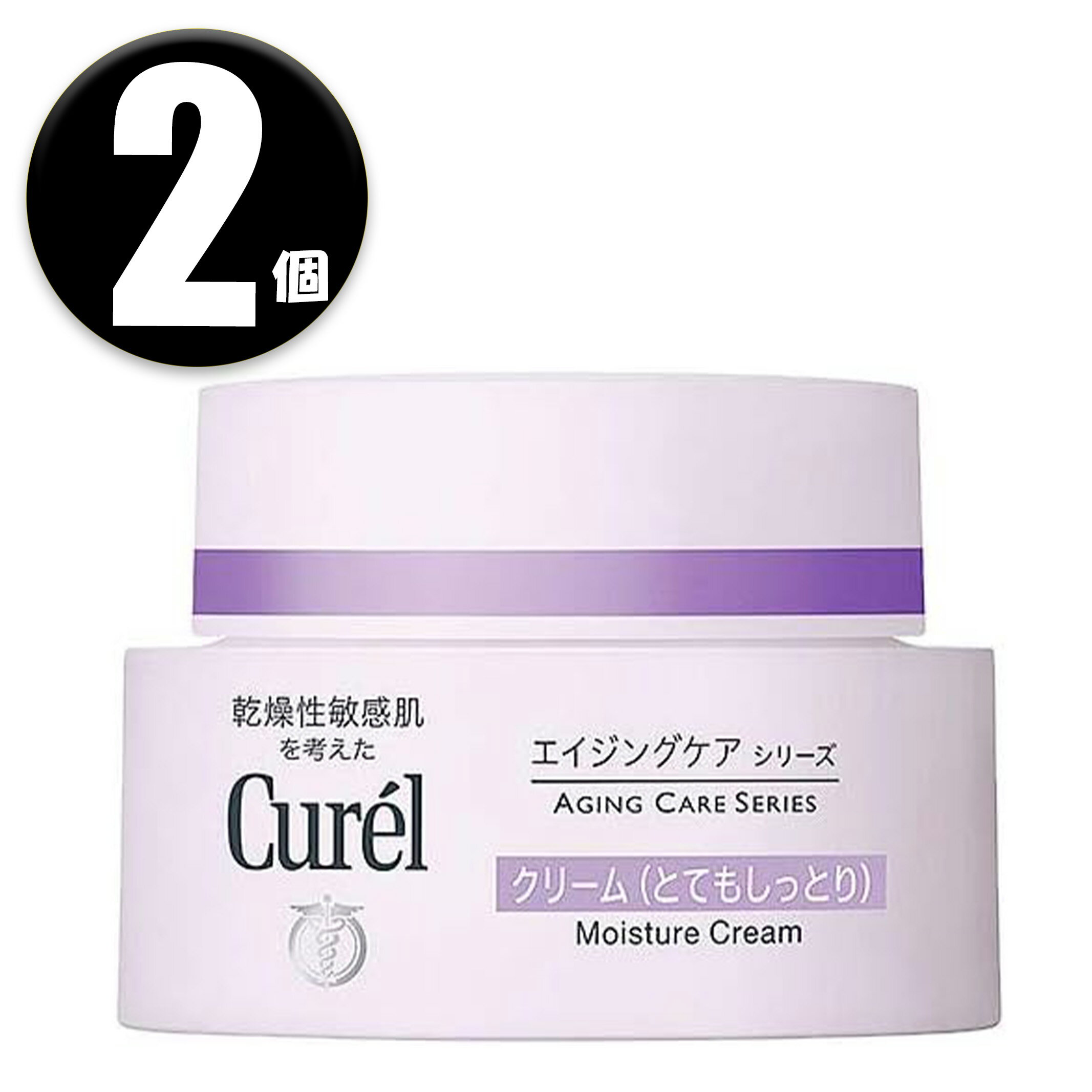 乐天商城 - (2個) 花王 キュレル エイジングケアシリーズ クリーム とてもしっとり 40g 医薬部外品