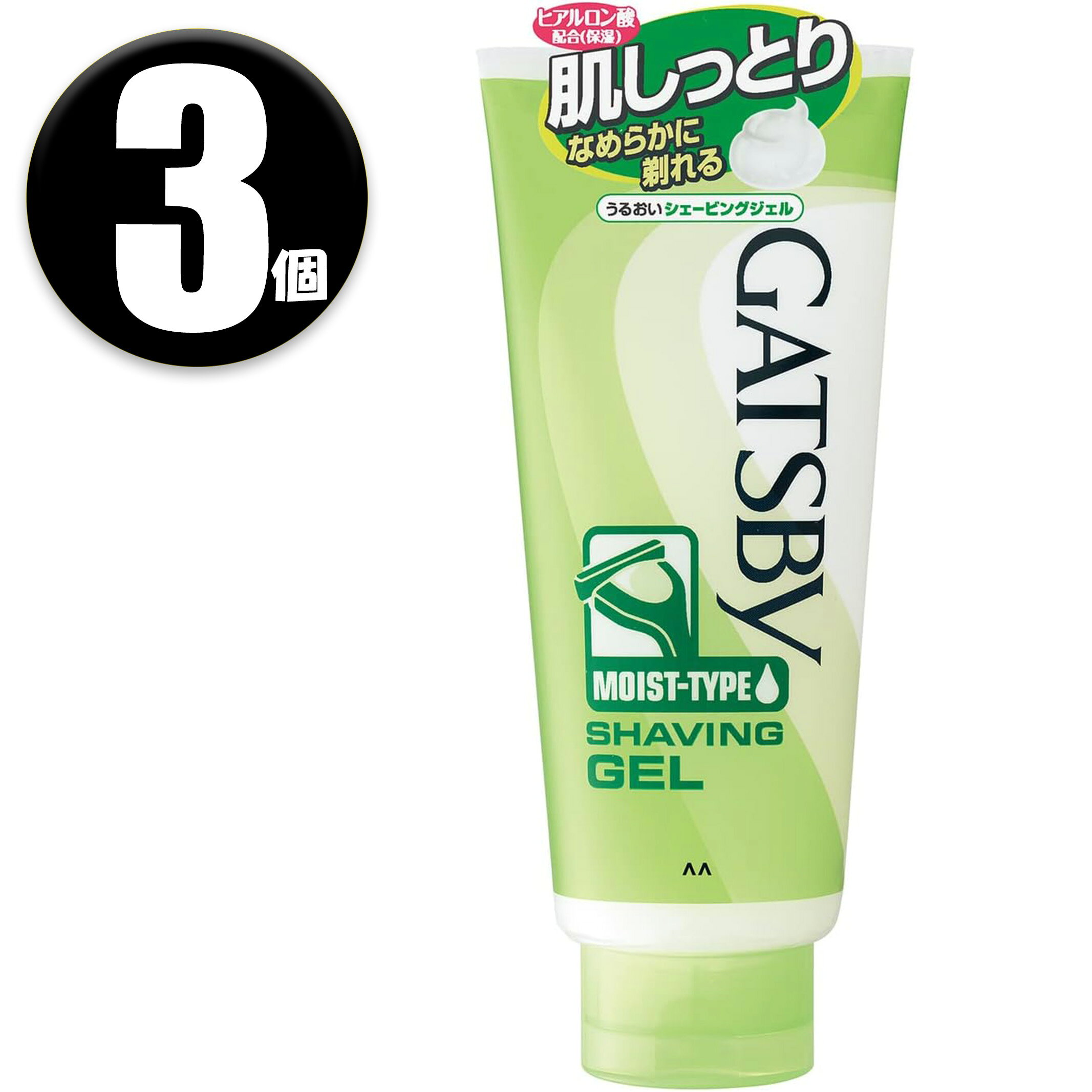 Rakuten - (3個) GATSBY ギャツビー うるおいシェービングジェル 205g
