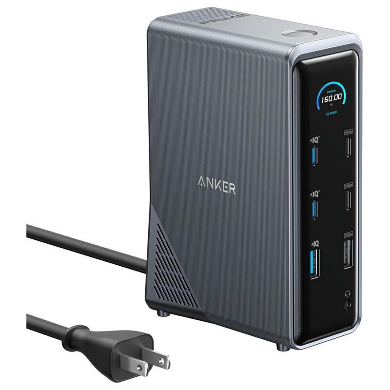 Anker Prime ドッキングステーション (14-in-1, Dual Display, 160W)