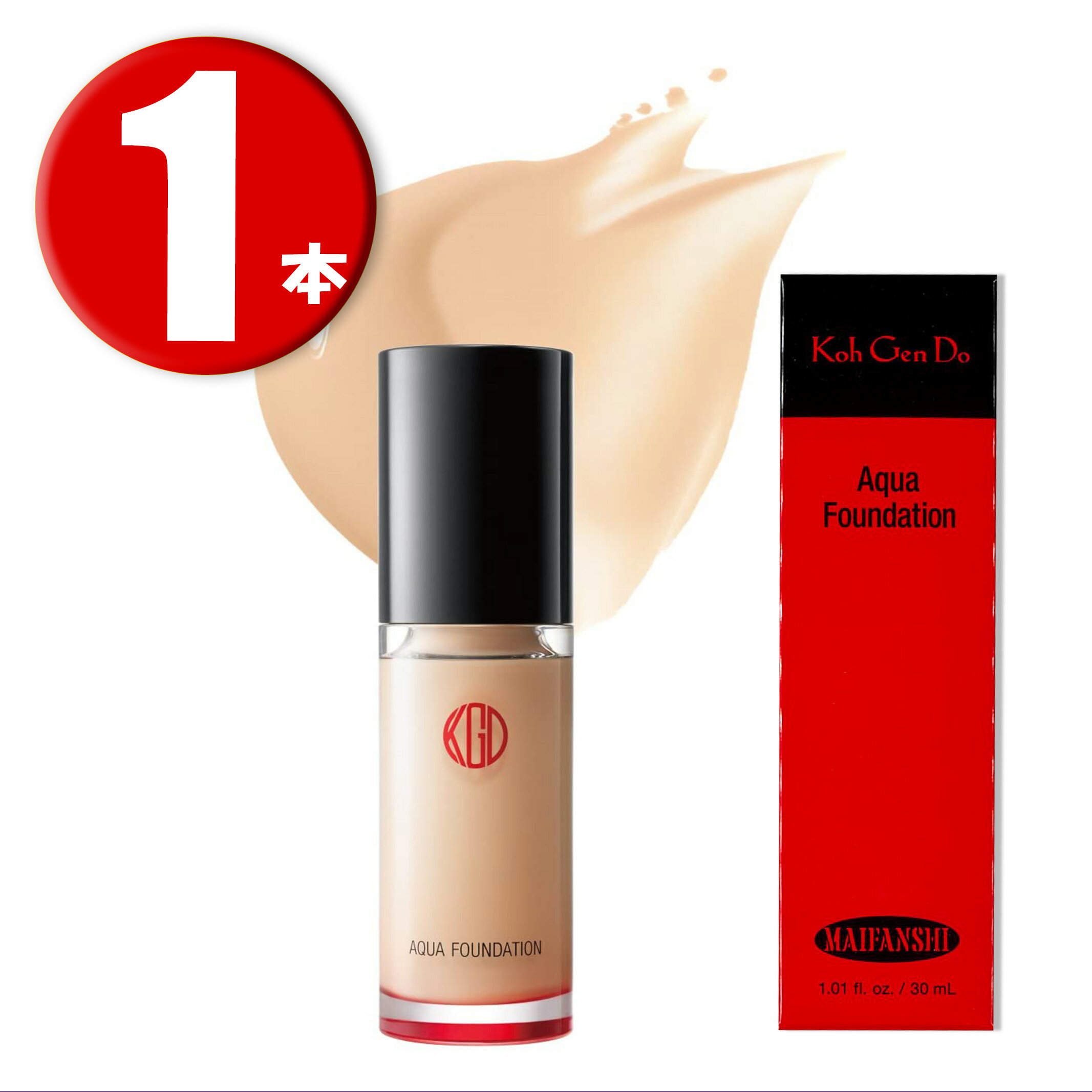 (1) ƻ ޥե󥹥 եǡ 113 30mL ɥ Koh Gen Do MAIFANSHI Aqua Foundation SPF25 PA++