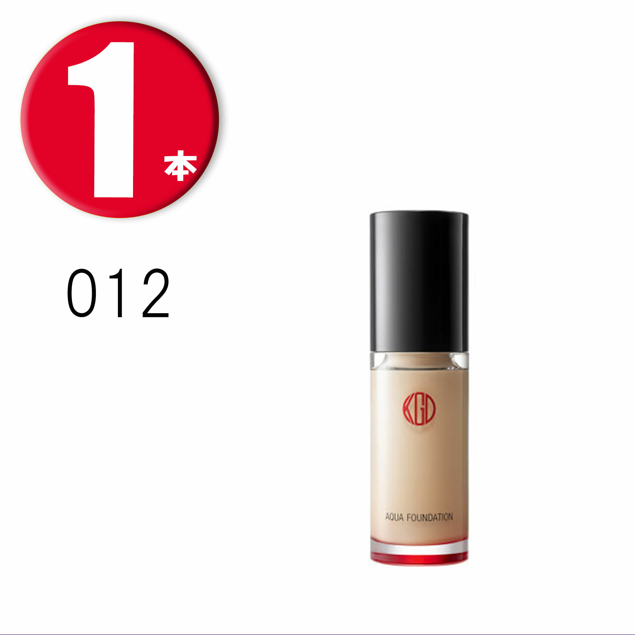 (1) ƻ ޥե󥹥 եǡ 012 / 30mL ɥ Koh Gen Do MAIFANSHI Aqua Foundation SPF25 PA++