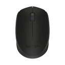 Logitech M170 2.4GHz ワイヤレス 3ボタン 光学スクロールマウス ナノUSBレシーバー付き (ブラック)　並行輸入品