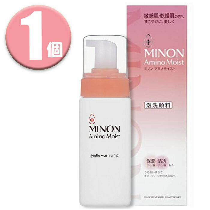 (1個)MINON(ミノン) アミノモイスト ジェントルウォッシュ ホイップ 本体150mL