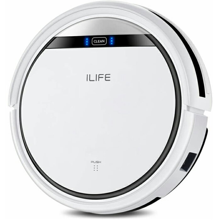 ILIFE アイライフ V3s Pro ロボット掃除機 ペットの毛に効果 強力吸引 落下防止と衝突防止 静音 自動充電 (ホワイト)