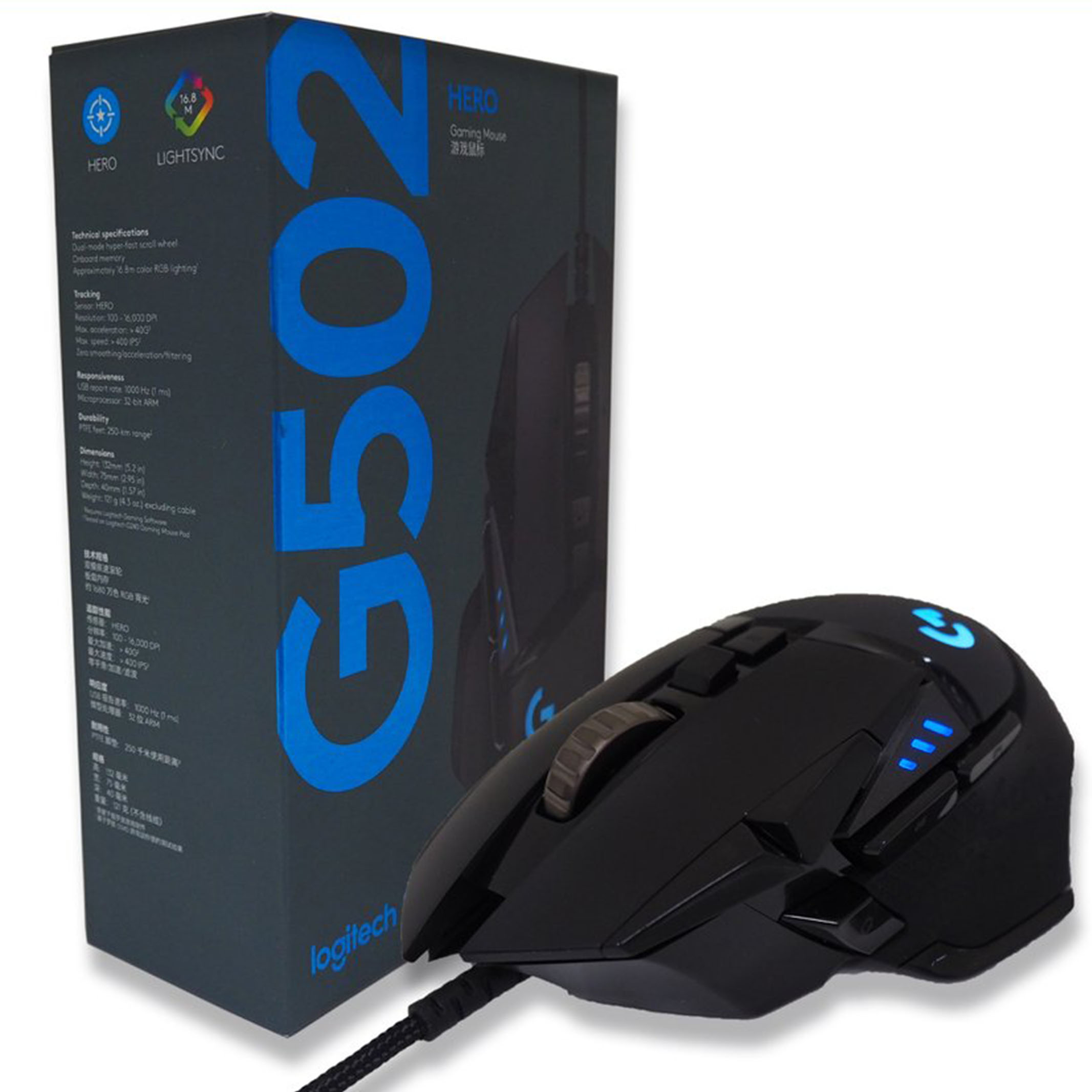 楽天市場】ロジクール g502rgbh g502 hero ゲーミングマウスの通販 楽天市場】ロジクール g502rgbh g502 hero ゲーミングマウスの通販