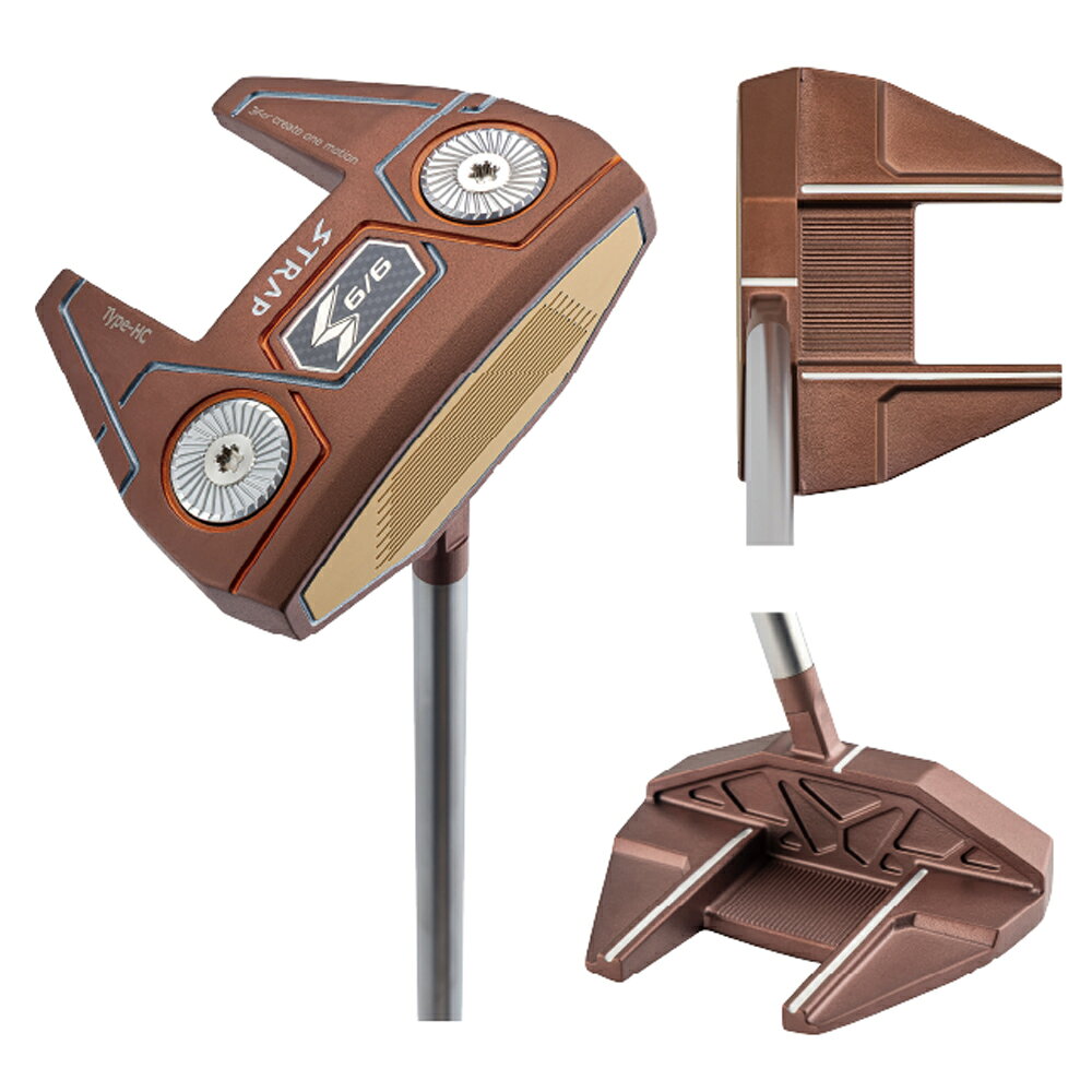 ONLINE SHOP RusTickのキャスコ(Kasco) ゴルフクラブ パター 9/9 STRAP PUTTER ホーンセンター Type-HC｜アングル2