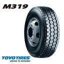 トーヨータイヤ M319 6.50R16 10PR チューブタイプ◆TOYO M319 バン・小型トラック用サマータイヤ