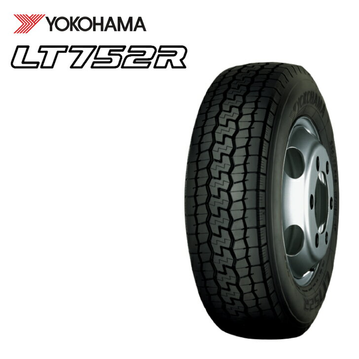 ヨコハマ LT752R 215/70R17.5 118/116N◆YOKOHAMA LT752R バン/小型トラック用 オールウェザータイヤ 1