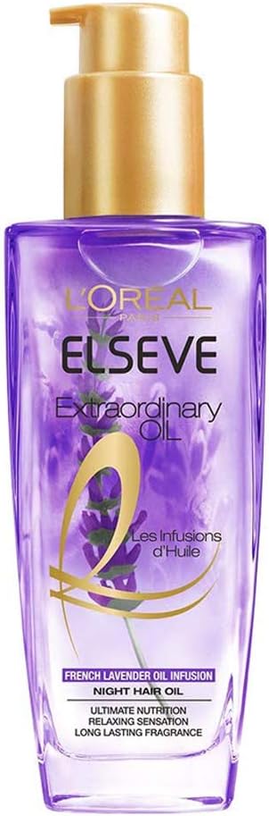 L'Oreal Paris ロレアルパリ エルセーヴ エクストラオーディナリー オイル ナイト ラベンダー ヘアオイル 箱なし