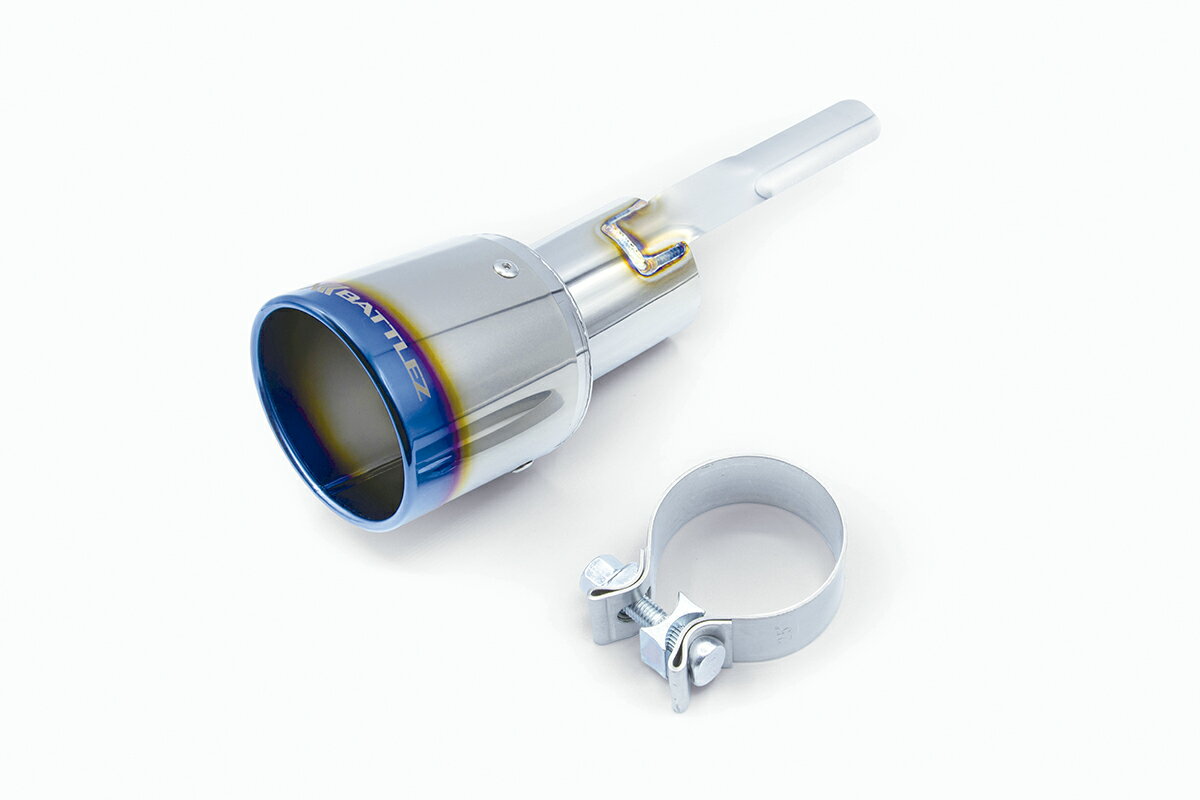 JAOS BATTLEZ マフラーカッター Ti チタンテール ハイブリッド車＆ガソリン車 2WD用 ヤリス クロス　B720004T