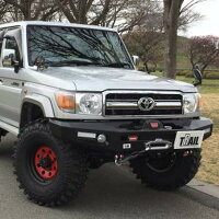 楽天市場 Trail ランドクルーザー70系 再販車 Grj79 用 ウインチバンパーver2 車検対応品 代引き不可 4wd Suv Proshop rv shuei
