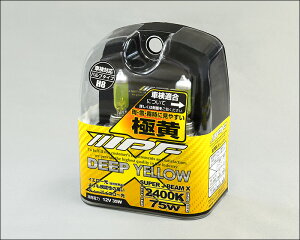 IPF スーパーJビーム DYバルブ　ディープイエロー 2400K H8　XY63