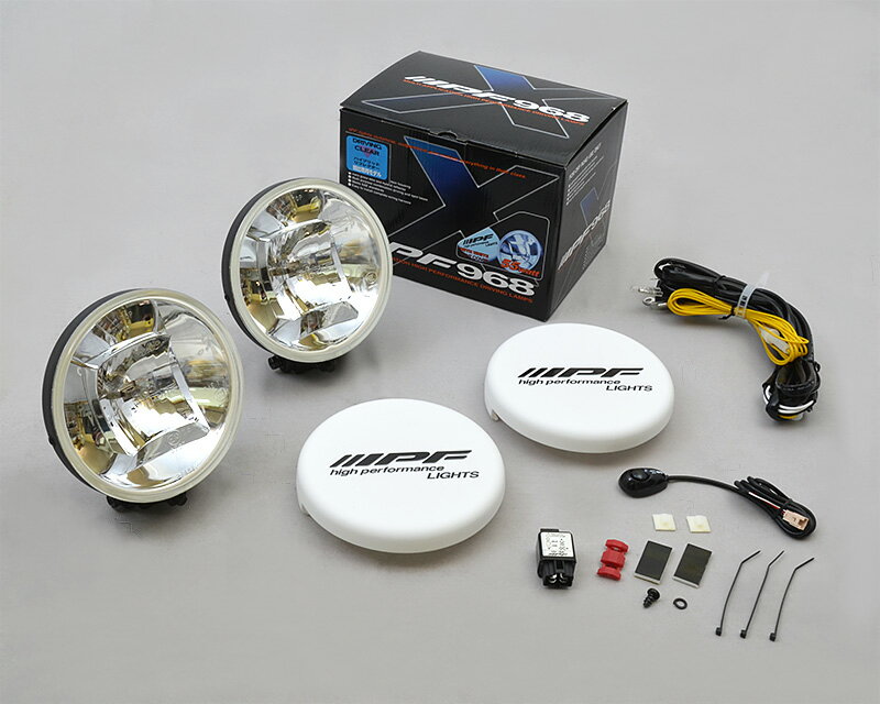 IPF RV-SPORTS 968 海外限定輸出モデル ドライビングクリアレンズセット S-9682