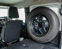 ジムニーJB64W, JB74W用 スペアタイヤ車内積載キット(JB64/JB74)