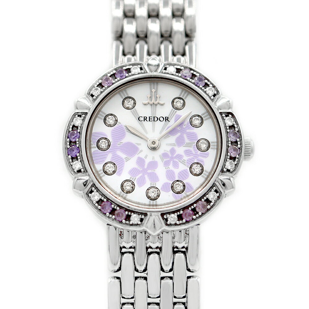 電池交換済 SEIKO セイコー クレドール 宝塚100周年記念 1000本限定 ダイヤベゼル 11Pダイヤ 1E70-0CZ0..