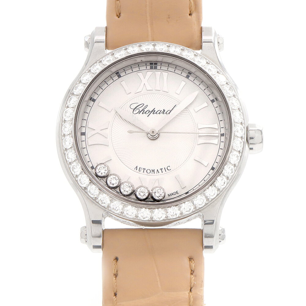 Chopard ショパール ハッピースポーツ ダイヤベゼル 278573-3003 純正ダイヤモンド ...