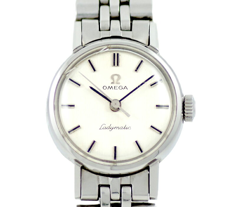 希少品 OMEGA オメガ Ladymatic レディーマチック 561.005 Cal.671 24石 シルバー SS ステンレス レディース 自動巻き アンティーク ヴィンテージ【腕時計】【中古】のサムネイル
