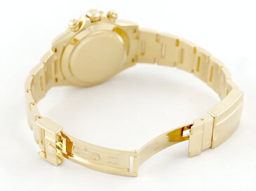 ROLEX ロレックス COSMOGRAPH DAYTONA コスモグラフ デイトナ 116528G 8Pダイヤ K18YG イエローゴールド 金無垢 黒 ブラック 新バックル メンズ 自動巻き【6ヶ月保証】【腕時計】【中古】