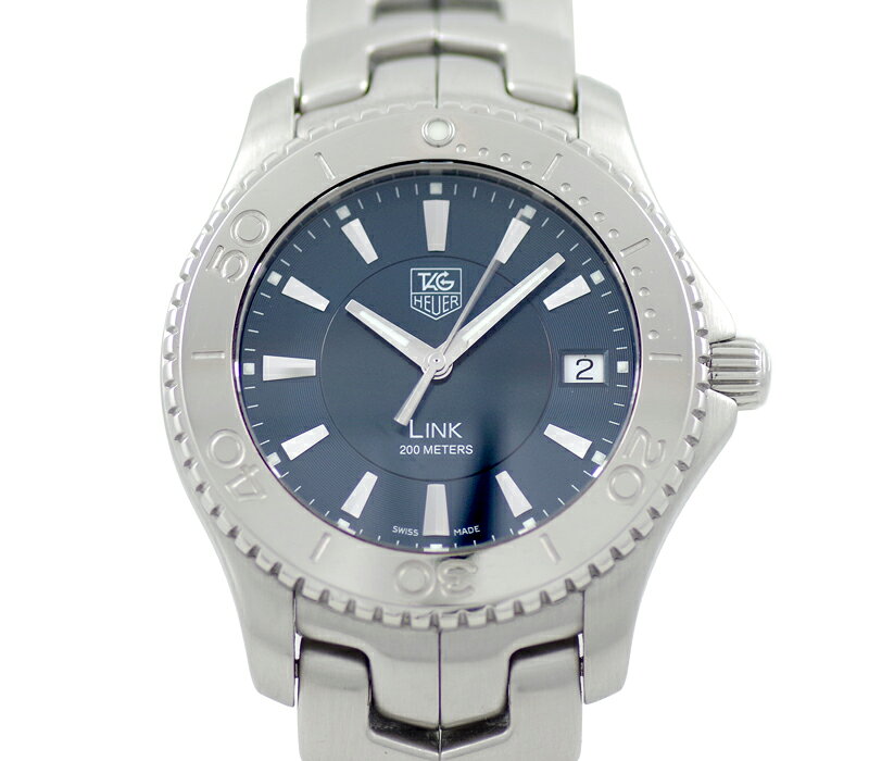 電池交換済 TAG Heuer タグホイヤー リンク WJ1112 BA0570 デイト 200m防 ...