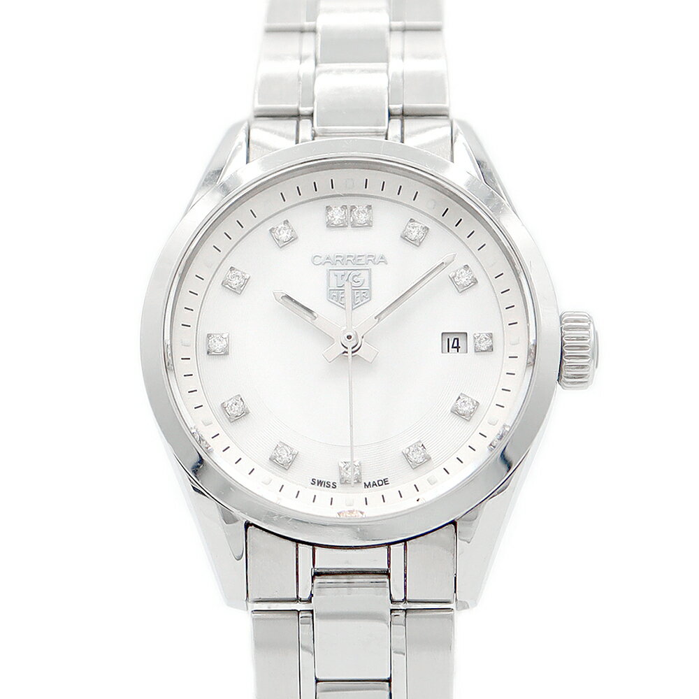 電池交換済 TAG Heuer タグホイヤー カレラ WV1411 BA0793 デイト 純正ダイヤ ...