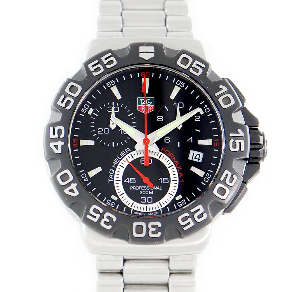 電池交換済 TAG Heuer タグホイヤー フォーミュラー1 CAH1110 BA0850 クロノ ...