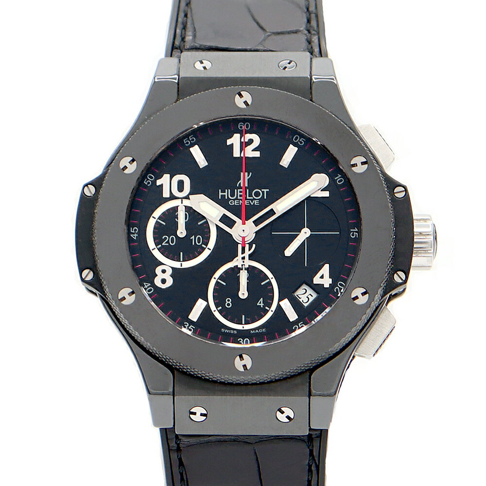 HUBLOT ウブロ ビッグバン ブラックマジック 41mm クロノグラフ 342.CX.130.R ...