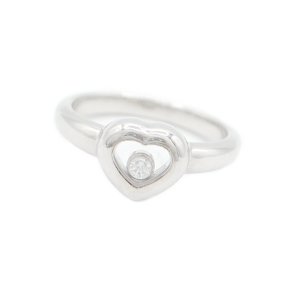 CHOPARD ショパール ハッピーダイヤモンドリング 実寸7号 K18WG ホワイトゴールド 指輪 リング レディース【ジュエリー】【中古】のサムネイル