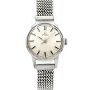 OMEGA オメガ 2843 61 Cal.252 17石 シルバー SS ステンレス レディース 手巻き アンティーク ヴィンテージ【腕時計】【中古】